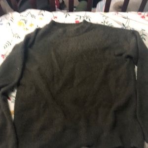Dark green sweater